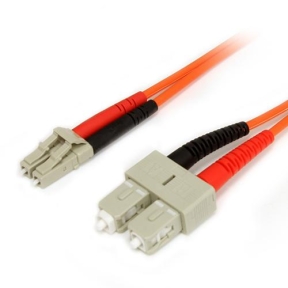 Patch Cord Startech FIBLCSC2, LC-SC, 2m, Orange