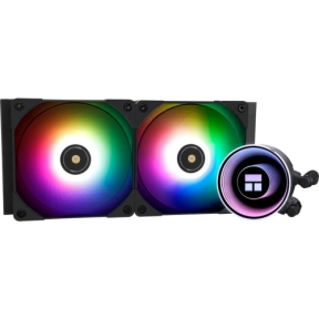 Cooler procesor Thermalright Frozen Notte 240, 2 x 120mm, Black