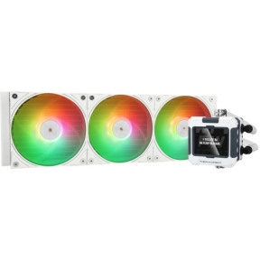 Cooler procesor Thermalright Frozen Warframe 360, ARGB LED, 3 x 120mm, White
