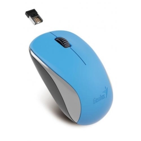 Mouse Optic Genius NX-7000, USB Wireless, Blue