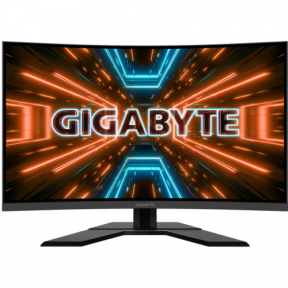 Monitor LED Curbat Gigabyte G32QC A, 31.5inch, 2560x1440, 1ms, Black