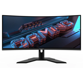 Monitor LED Curbat Gigabyte G34WQCP, 34inch, 3440x1440, 1ms, Black
