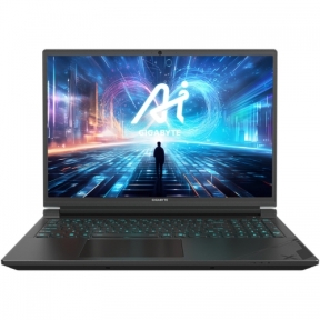 Laptop Gigabyte G6X 9KG-43EE854SD, Intel Core i7-13650HX, 16inch, RAM 16GB, SSD 1TB, nVidia GeForce RTX 4060 8GB, Free DOS, Gunmetal Gray