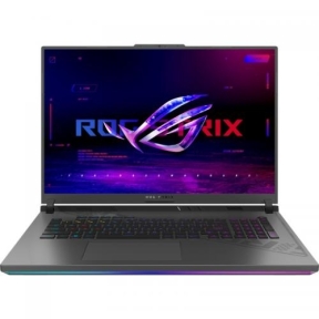 Laptop ASUS ROG Strix G18 (2023) G814JV-N6045, Intel Core i9-13980HX, 18inch, RAM 16GB, SSD 1TB, nVidia GeForce RTX 4060 8GB, No OS, Eclipse Grey