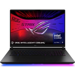 Laptop ASUS ROG Strix SCAR 18 MiniLED (2025) G835LX-SA062X, Intel Core Ultra 9 275HX, 18 inch, RAM 64GB, SSD 2TB, nVidia GeForce RTX 5090 24GB, Windows 11 Pro, Off Black