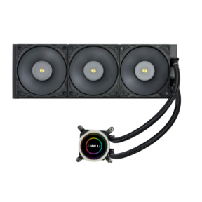 Cooler procesor Lian Li GA II TRINITY PERFORMANCE, RGB LED, 3 x 120 mm, Black