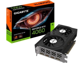 Placa video Gigabyte nVidia GeForce RTX 4060 WINDFORCE 8GB, GDDR6, 128bit