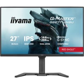 Monitor LED Iiyama G-MASTER Red Eagle GB2771UHSU-B1, 27 inch, 3840 x 2160 pixeli, 0.8 ms, Black