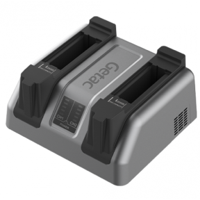 Statie de incarcare Getac pentru acumulator Tableta F110G6, 2 sloturi, Black-Grey