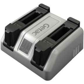 Statie de incarcare Getac GCMCEM pentru acumulator Tableta ZX10/ZX80, 2 sloturi, Black-Grey