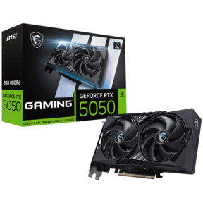 GeForce RTX 5050 8G GAMING, GDDR6, 128-bit, Negru