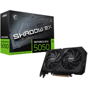 GeForce RTX 5050 8G SHADOW 2X, GDDR6, 128-bit, Negru