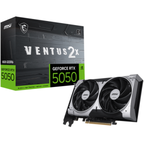 GeForce RTX 5050 8G VENTUS 2X, GDDR6, 128-bit, Negru
