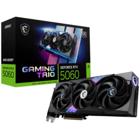 GeForce RTX 5060 8G GAMING TRIO OC, 8 GB, GDDR7, 128 bit, Negru
