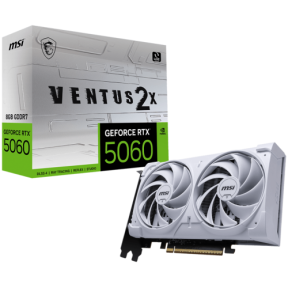 GeForce RTX 5060 8G VENTUS 2X, GDDR7, 128 bit, Alb