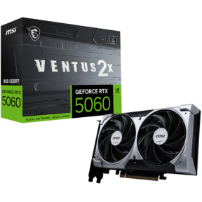 GeForce RTX 5060 8G VENTUS 2X, GDDR7, 128 bit, Negru