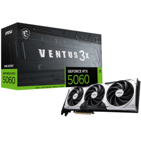 GeForce RTX 5060 8G VENTUS 3X, 8 GB, GDDR7, 128 bit, Negru