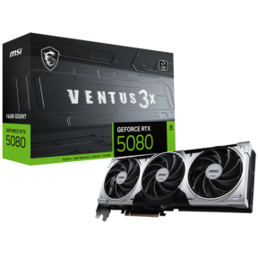 GeForce RTX 5080 16G VENTUS 3X PLUS, 16 GB, GDDR7, 256 bit, Negru