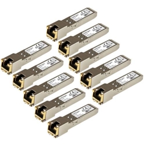 Transceiver Startech SFP GLCT10PKST, 10 bucati