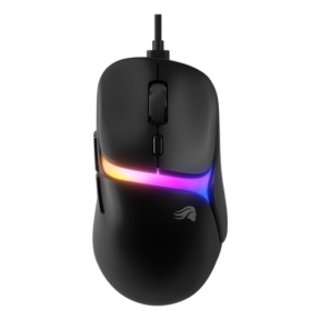 Mouse Gaming Model D3, 30000 DPI, 57g, 6 butoane, Negru Mat
