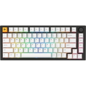 Tastatura Glorious PC Gaming Race GMMK Pro Black Slate 75% TKL - Pre Built, RGB LED, USB, Black-White