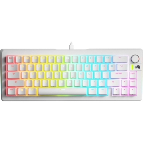Tastatura Glorious PC Gaming Race GMMK 3 65% Prebuilt - Fox Switches, RGB LED, USB-C, White