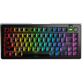 Tastatura Wireless Glorious PC Gaming Race GMMK 3 PRO 75% Prebuilt - Fox Switches, RGB LED, USB Wireless/Bluetooth, Black