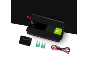 Green Cell Power Inverter UPS 12V to 230V Pure sine wave 300W/600W for furnances and central heating pumps