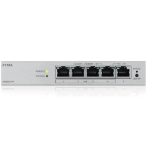 Zyxel GS1200-5HPV3 5-Port Gigabit PoE+ web/smart managed
