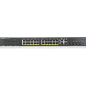 Switch Zyxel GS2220-28HP, 24 Porturi, PoE+