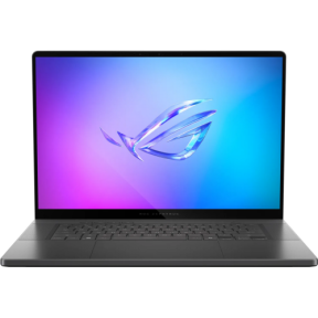 Laptop ASUS ROG Zephyrus G16 (2025) GU605CX-QR096, Intel Core Ultra 9 285H, 16 inch, RAM 64GB, SSD 1TB, nVidia GeForce RTX 5090 24GB, No OS, Eclipse Gray
