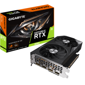 Placa video Gigabyte nVidia GeForce RTX 3060 WindForce OC 12GB, GDDR6, 192bit