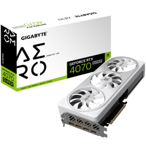 Gigabyte AERO GeForce RTX 4070 SUPER OC 12G NVIDIA 16 GB GDDR6X