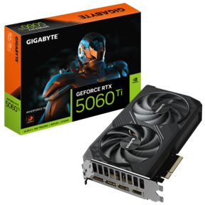 Placa video Gigabyte nVidia GeForce RTX 5060 Ti WINDFORCE 8GB, GDDR7, 128 bit