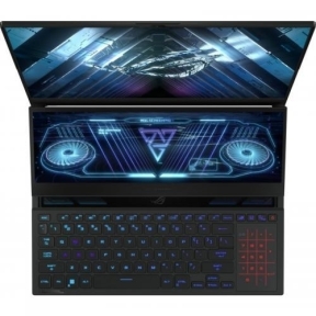 Laptop ASUS ROG Zephyrus Duo 16 GX650RS-LB050W, AMD Ryzen 9 6900HX, 16inch, RAM 64GB, SSD 2 x 2TB, nVidia GeForce RTX 3080 8GB, Windows 11, Black
