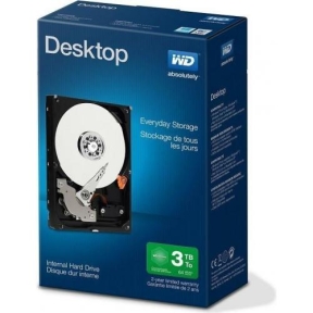 Hard Disk Western Digital Desktop Everyday 3 TB, SATA3, 64MB, 3.5inch