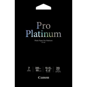 Hartie Photo Canon PRO Platinum PT-101 4x6, 20 sheets