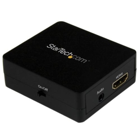 Adaptor Startech HD2A, HDMI - USB-B + 3.5mm jack + HDMI, Black