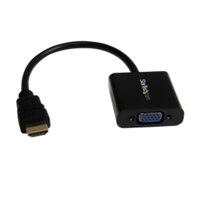 Adaptor Startech HD2VGAE2, HDMI - VGA, Black