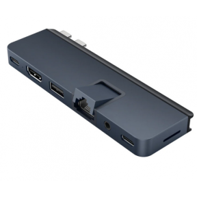 HYPERDRIVE DUAL USB-C TB/COMPATIBLE 7-IN-2 HUB W UNIV USB
