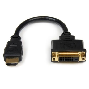 Adaptor Startech HDDVIMF8IN, HDMI - DVI-D, Black