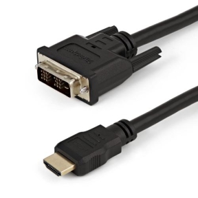 Cablu Startech HDDVIMM150CM, HDMI - DVI-D, 1.5m, Black