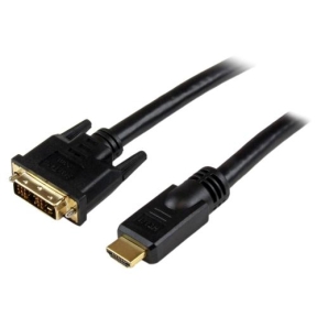 Cablu Startech HDDVIMM15M, HDMI - DVI, 15m, Black