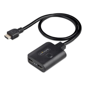 Adaptor Kensington HDMI-SPLITTER-4K60UP, HDMI + Micro USB-B - 2x HDMI, Black