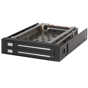 Rack SSD/HDD Startech HSB220SAT25B, SATA, Black