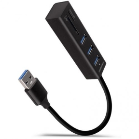 Hub USB Axagon HMA-CR3A, 3x USB, Black