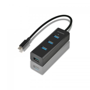 Hub USB Axagon HUE-S2C, 4x USB 3.2 gen 1, Black