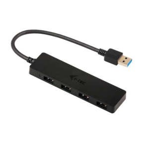 Hub USB i-tec Slim U3HUB404, 4x USB 3.2 gen 1, Black