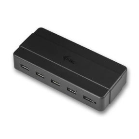 Hub USB i-tec U3HUB742, 7x USB 3.2 gen 1, Black