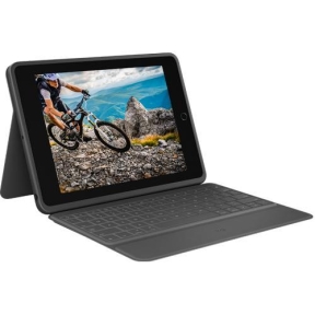 Husa/Stand Logitech Rugged Folio pentru IPad (7gen) de 10.2inch, Layout Franta, Black